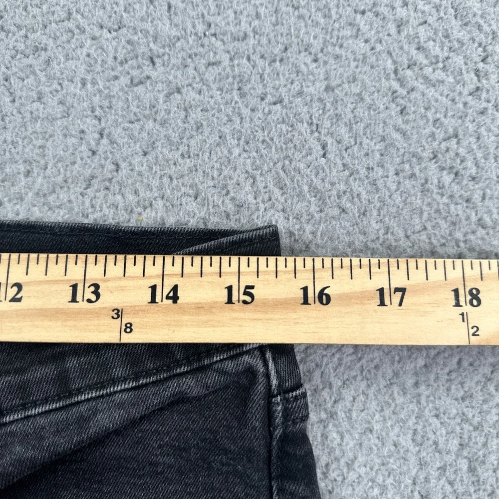 Levi's 511 Premium Big E Jeans Men 34x36 Black Dark Wash Slim Fit Taper Stretch